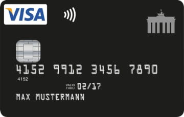 Die Deutschland Kreditkarte als Visa-Card