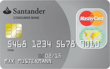 Die Santander Travel Mastercard