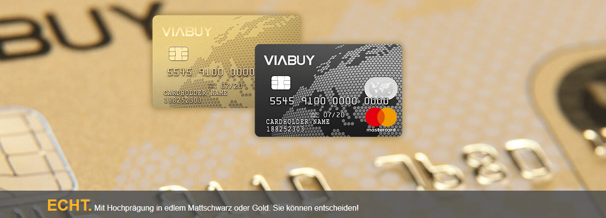 viabuy kreditkarte gebühren